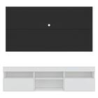 Rack C/ Painel E Suporte Tv 65" 2 Portas Londres Multimóveis