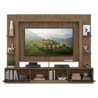 Rack C/ Painel E Suporte Tv 65" Portas C/ Espelho Oslo Multim