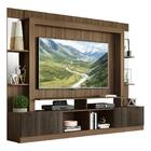Rack C/ Painel E Suporte Tv 65" Prateleiras C/ Espelho Oslo M