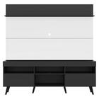 Rack C/ Painel E Suporte Tv 65 Preto/branco