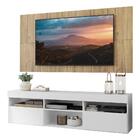 Rack C/ Painel E Suporte Tv 65" Suspenso E 2 Portas Londres M