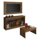 Rack C/ Painel P/ Tv 55" E Mesa De Centro Dublin Multimóveis