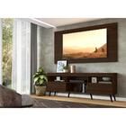 Rack C/ Painel P/ Tv Até 65" E Pés Retrô Flórida Multimóveis