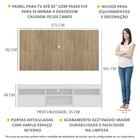 Rack C/ Painel Tv 65" E 2 Portas Londres Multimóveis Branco/r