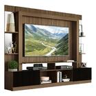Rack C/ Painel Tv 65" Prateleiras C/ Espelho Oslo Multimóveis
