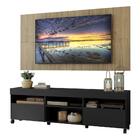 Rack C/ Painel Tv 65" Rodízios E 2 Portas Londres Multimóveis