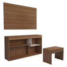 Rack C/painel Tv Até 55 Pol. E Mesa Centro Dubai Multimóveis