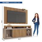 Rack Caemmun New Oscar Com Painel 1,8 Metros