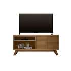 Rack Camboriú Amêndoa E Titânio 160 Cm