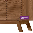 Rack Camboriú Freijó E Off White 160 Cm