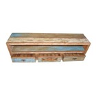 Rack Carambola Em Madeira De Demolição - Cód 1092