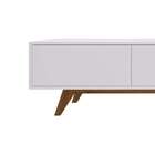 Rack Cento Ii Branco E Marrom 160 Cm