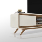 Rack Channel 1.5 Nature/off White - Fabri Móveis