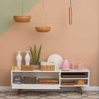 Rack Ciro Branco 125 Cm