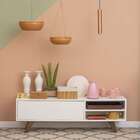 Rack Ciro Branco 125 Cm