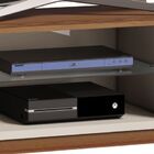 Rack Classic 2g 1.8 Off White Com Freijó - Imcal Móveis