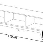 Rack Classic 2g 2.2 Branco Acetinado - Imcal Móveis