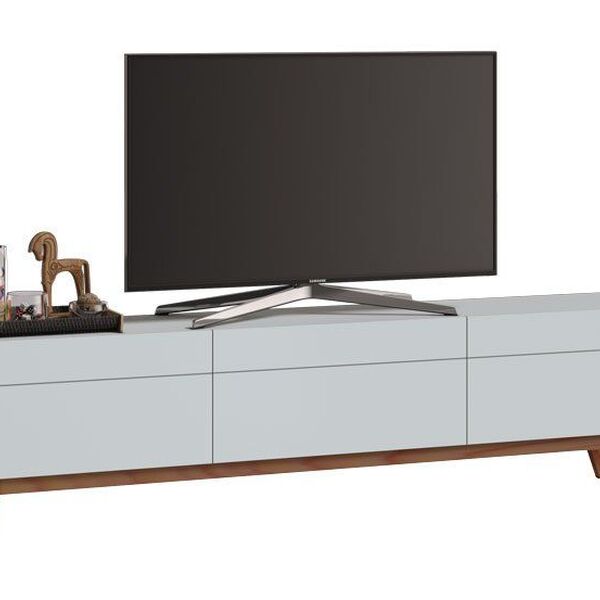 Rack Classic 3g 2.2 Branco Acetinado - Imcal Móveis