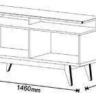 Rack Classic +1g 1.4 Branco Acetinado - Imcal Móveis