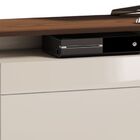 Rack Classic +3g 1.8 Off White Com Freijó - Imcal Móveis