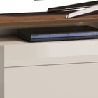 Rack Classic +ad 1.4 Off White Com Freijó - Imcal Móveis