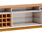 Rack Classic +ad 2.2 Off White Com Nature - Imcal Móveis