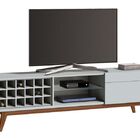 Rack Classic Ad 1.8 Branco Acetinado - Imcal Móveis