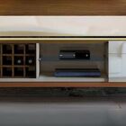 Rack Classic Ad 1.8 Off White Com Freijó - Imcal Móveis