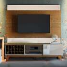 Rack Classic I 1 Gv Off White Com Freijó Touch 180 Cm