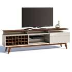 Rack Classic Ii 1 Gv Off White Com Freijó Touch 218 Cm