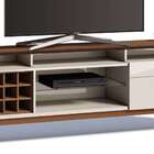 Rack Classic Ii 1 Gv Off White Com Freijó Touch 218 Cm