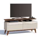 Rack Classic Ii 2 Gv Off White Com Freijó Touch 146 Cm