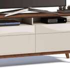 Rack Classic Ii 2 Gv Off White Com Freijó Touch 146 Cm