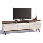 Rack Classic Ii 3 Gv Off White Com Freijó Touch 218 Cm