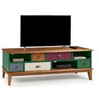Rack Collor Com 05 Gavetas Verde E Amêndoa