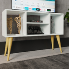 Rack Com 4 Nichos Noruega Branco Copa 2022