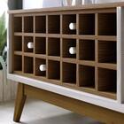 Rack Com Adega 2.2 1 Gaveta Classic I04 Off White/nature - Mp