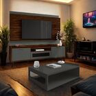 Rack Com Painel 180 Cm Para Tv 75 Polegadas Moderno E Mesa De