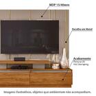 Rack Com Painel Apolo Para Tv De 75 Pol Fendi Natural