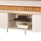 Rack Com Painel Ariana Led Curvo Para Tv Até 75 Polegadas 297