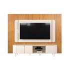 Rack Com Painel Ariana Led Curvo Para Tv Até 75 Polegadas 297