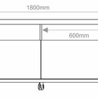 Rack Com Painel Arizona 1.8 1p Off White - Moveisaqui