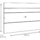 Rack Com Painel Arizona 2.2 1p Branco Brilho - Moveisaqui