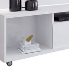 Rack Com Painel Arizona 2.2 Branco Brilho - Moveisaqui