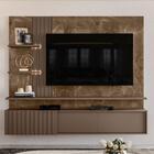 Rack Com Painel Atena Para Tv De Até 65 - Imperial/sépia