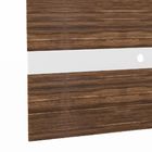 Rack Com Painel Az-1017 - Tecno Mobili - Nogal / Branco