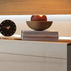 Rack Com Painel Classic 2g 1.8 Com Led Freijó Com Off White -