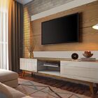 Rack Com Painel Classic 2g 2.2 Freijó Com Off White - Imcal M