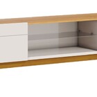 Rack Com Painel Classic 2g 2.2 Nature Com Off White - Imcal M