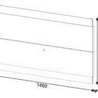 Rack Com Painel Classic +1g 1.4 Freijó Com Off White - Imcal